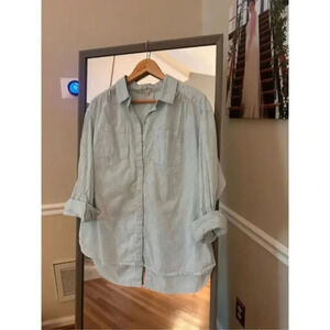 Wonderly Light Blue Button Down Shirt Medium
